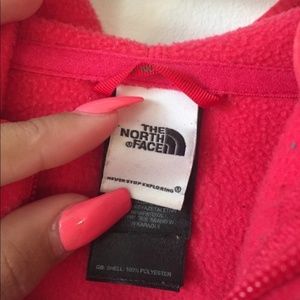 The North Face Jackets & Coats - North Face Fleece Zip Up Jacket Pink The North Face Jackets & Coats - North Face Fleece Zip Up Jacket Pink